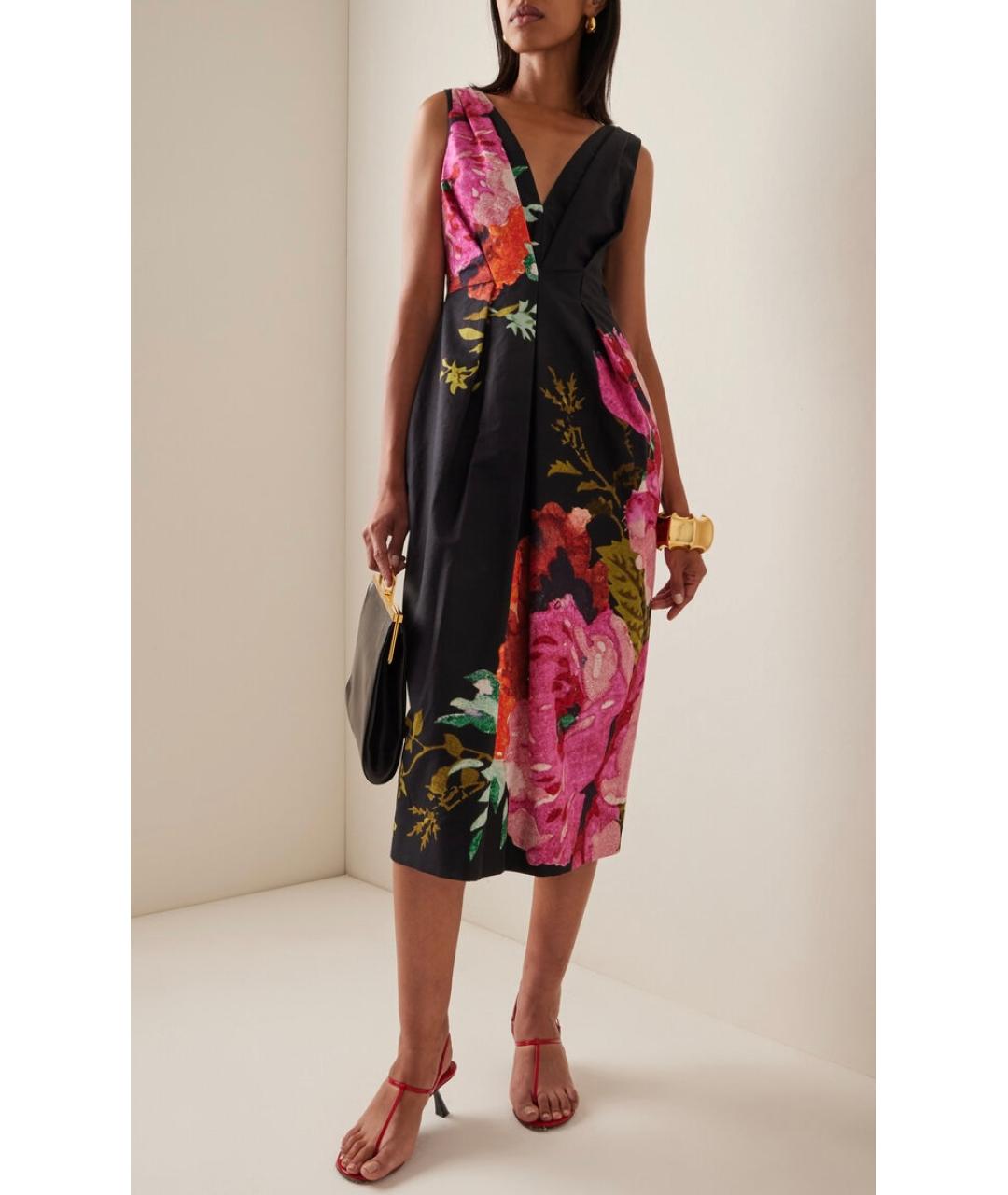 ERDEM Черное коктейльное платье, фото 4