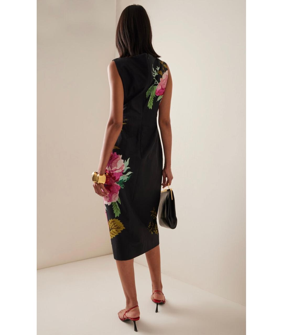 ERDEM Черное коктейльное платье, фото 6