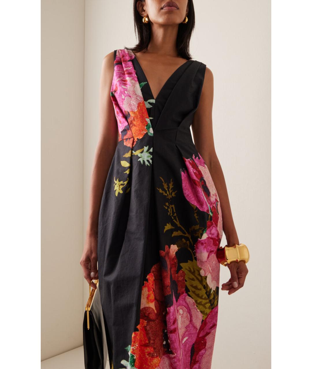 ERDEM Черное коктейльное платье, фото 5