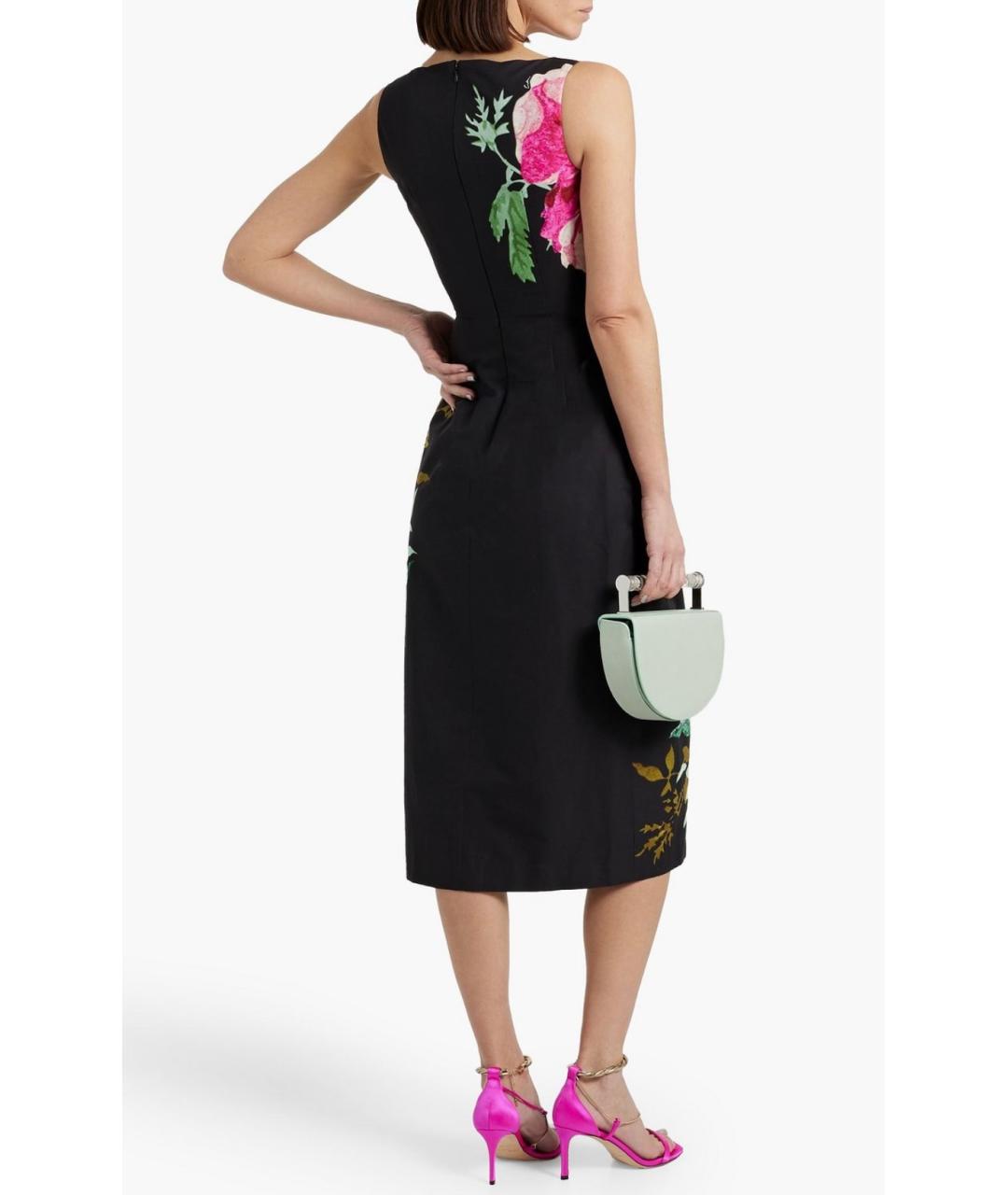 ERDEM Черное коктейльное платье, фото 3