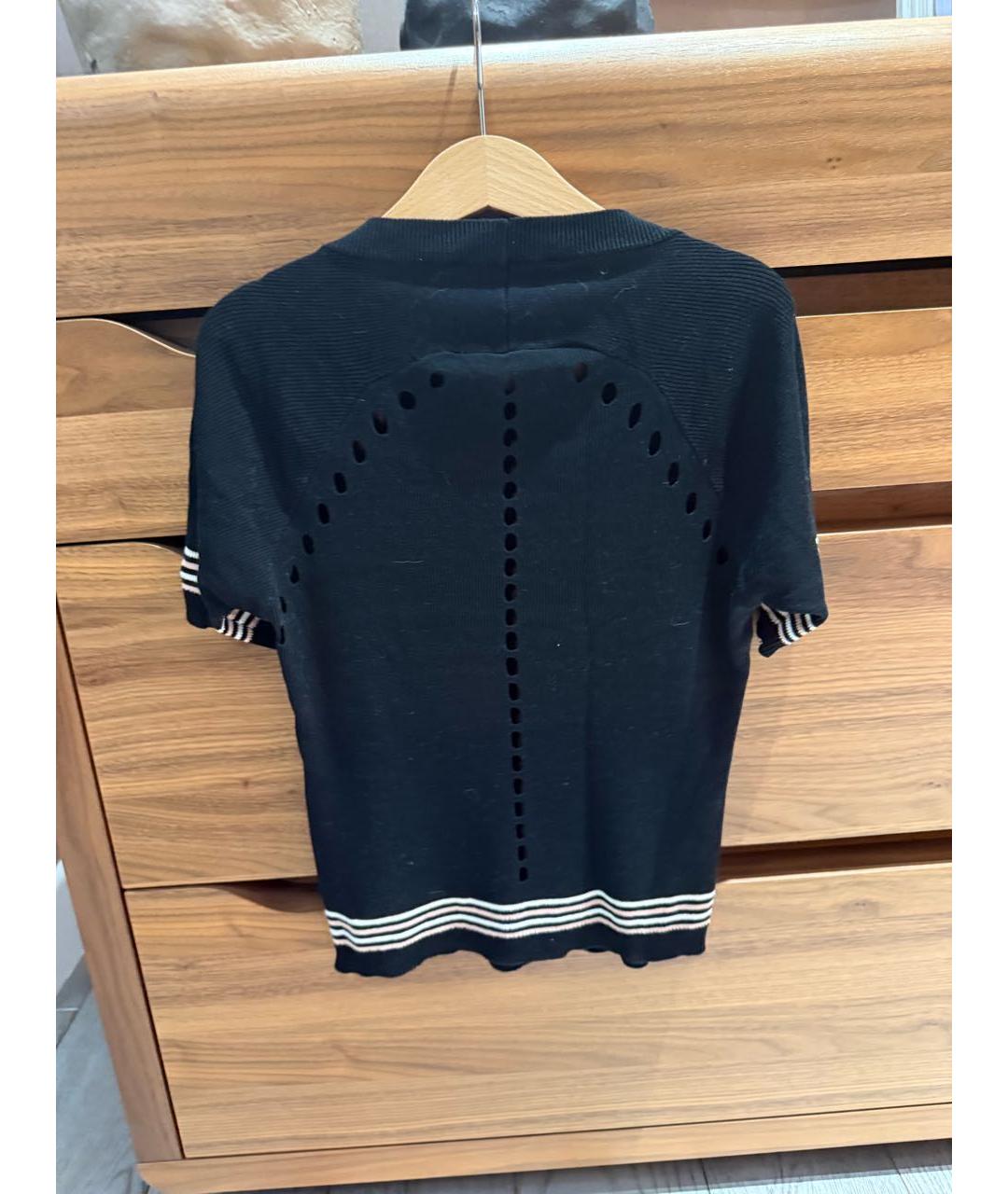 ROCHAS Черная вискозная майка, фото 2