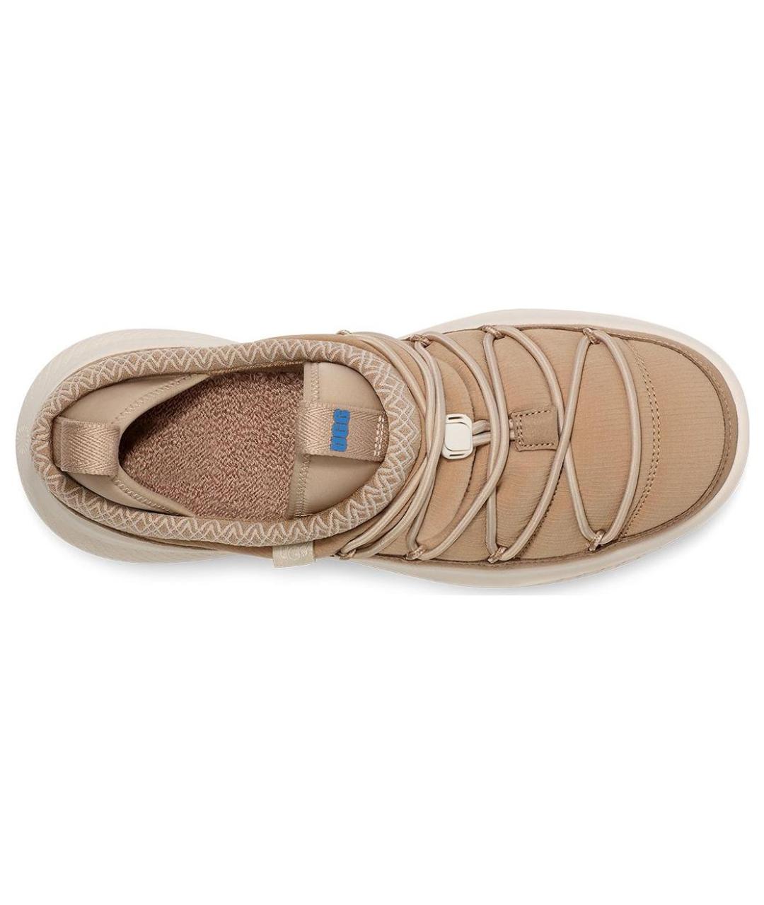 UGG AUSTRALIA Бежевые низкие ботинки, фото 5