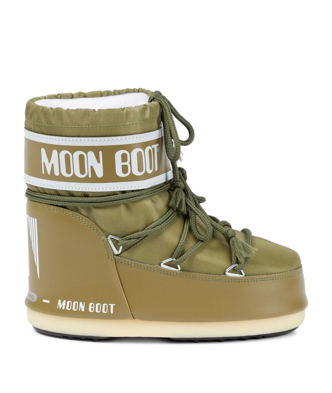 MOON BOOT Хаки ботинки, фото 5