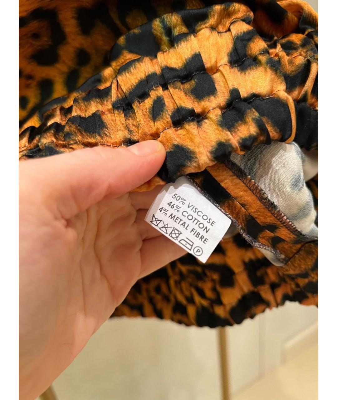 DRIES VAN NOTEN Мульти вискозная блузы, фото 7