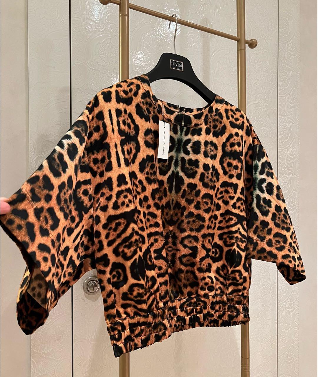 DRIES VAN NOTEN Мульти вискозная блузы, фото 4