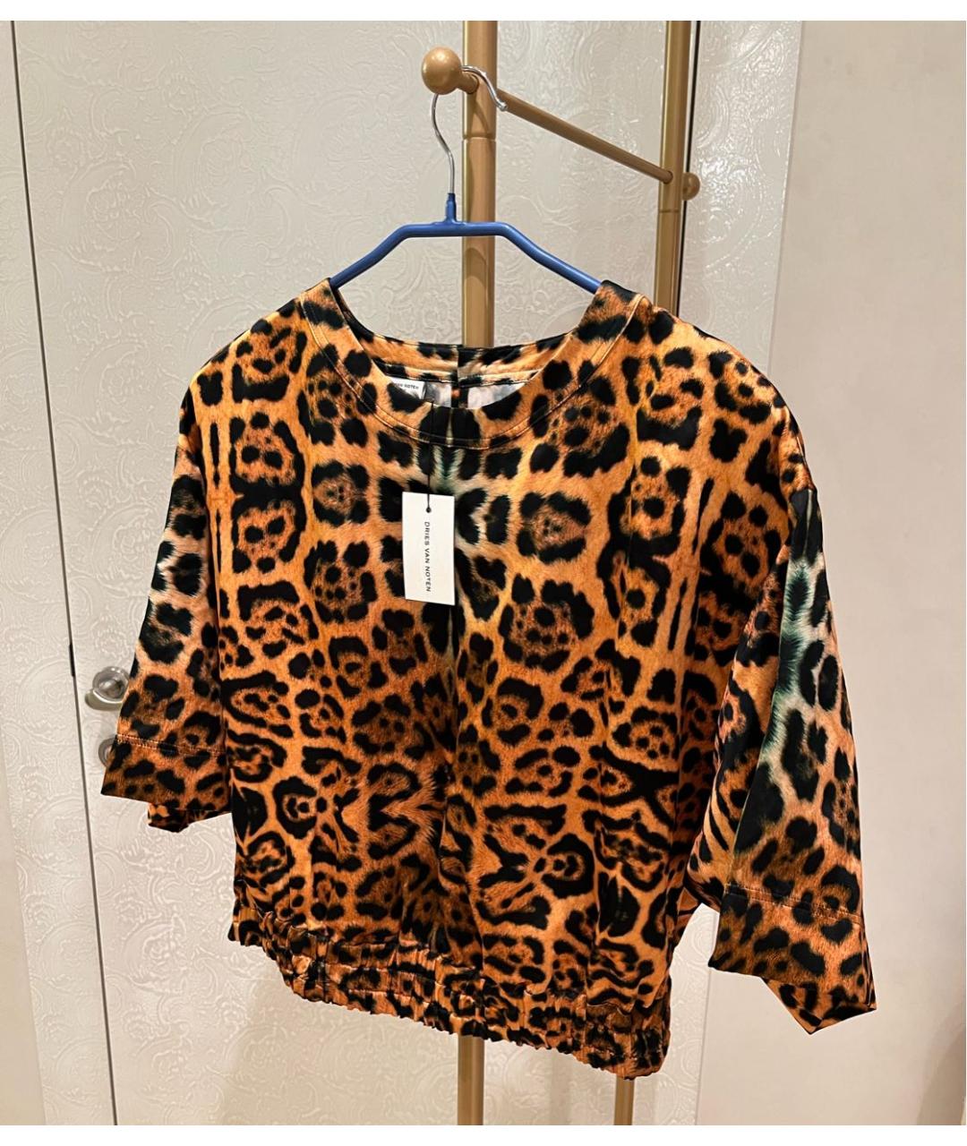 DRIES VAN NOTEN Мульти вискозная блузы, фото 9