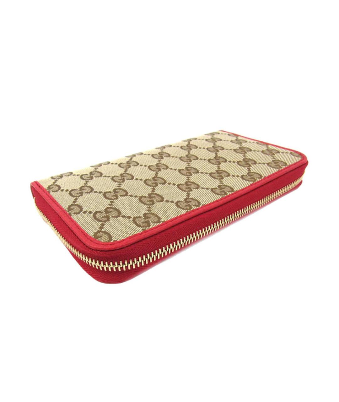 GUCCI Бежевый кошелек, фото 4