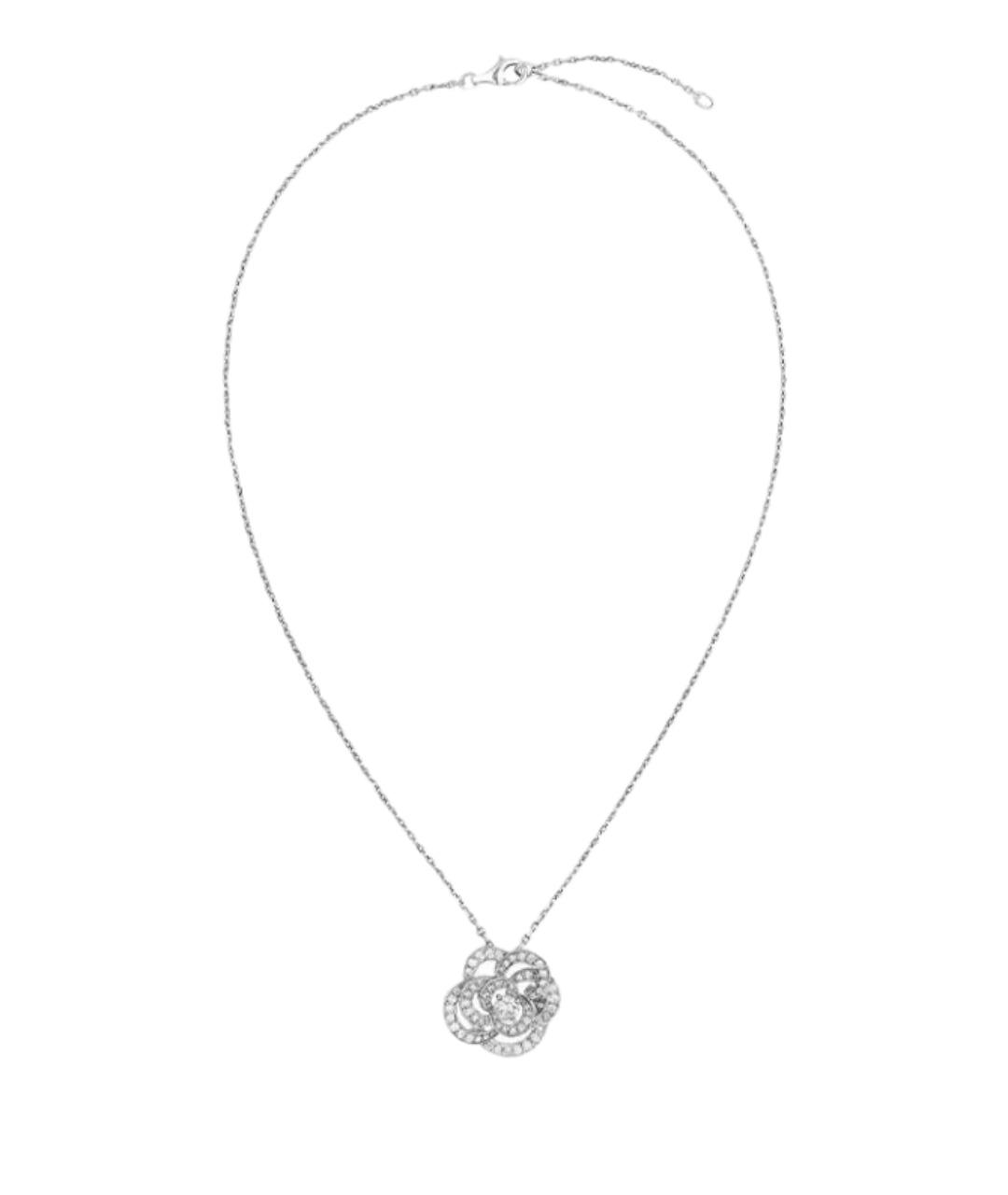 CHANEL Серебряное колье из белого золота, фото 1