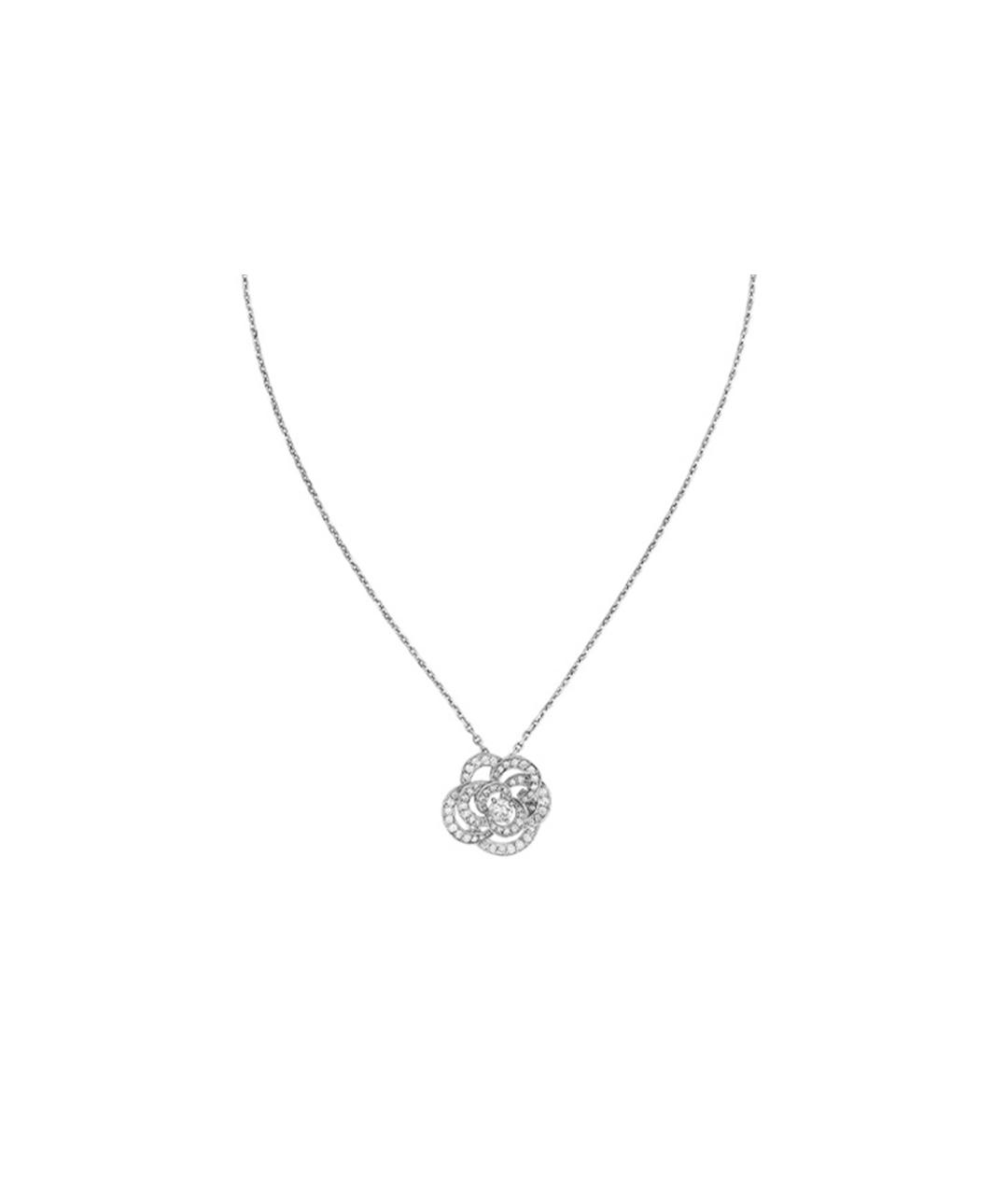 CHANEL Серебряное колье из белого золота, фото 2