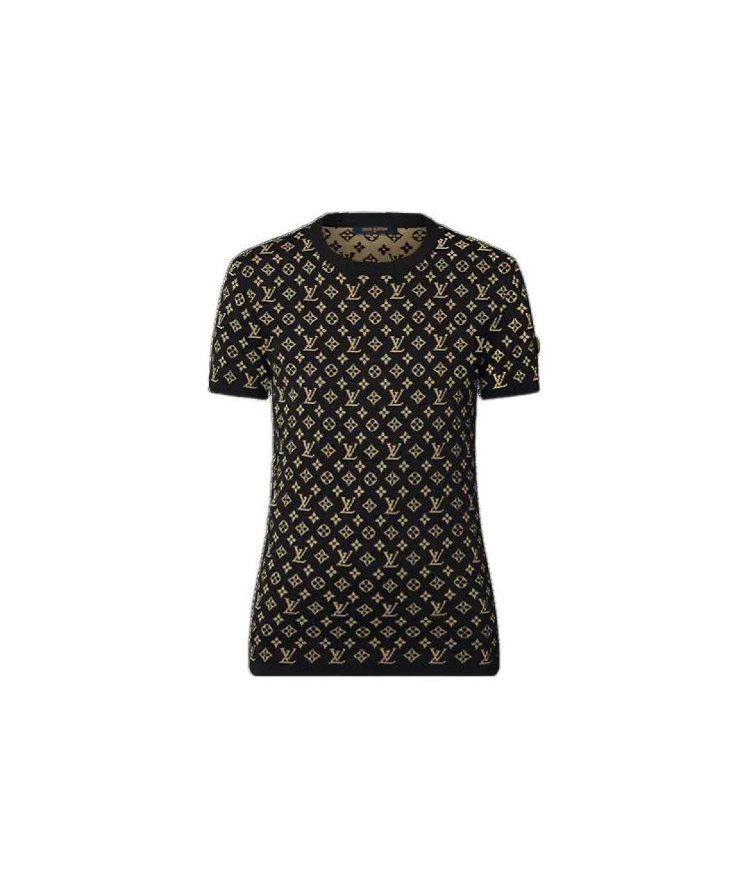 LOUIS VUITTON Черный шерстяной джемпер / свитер, фото 5