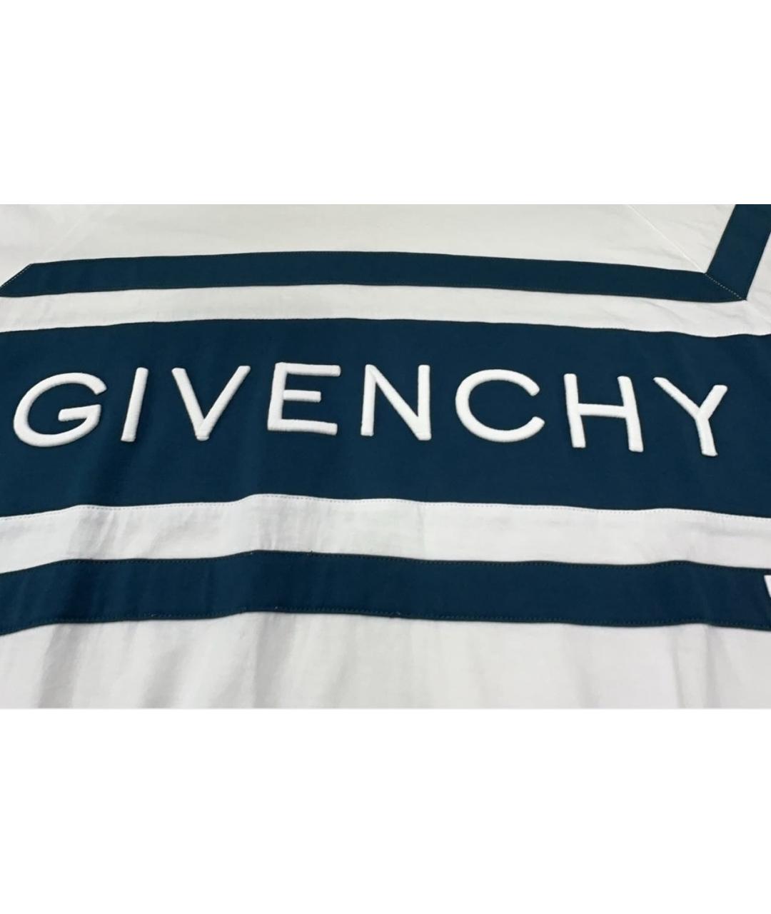 GIVENCHY Белая хлопковая футболка, фото 7