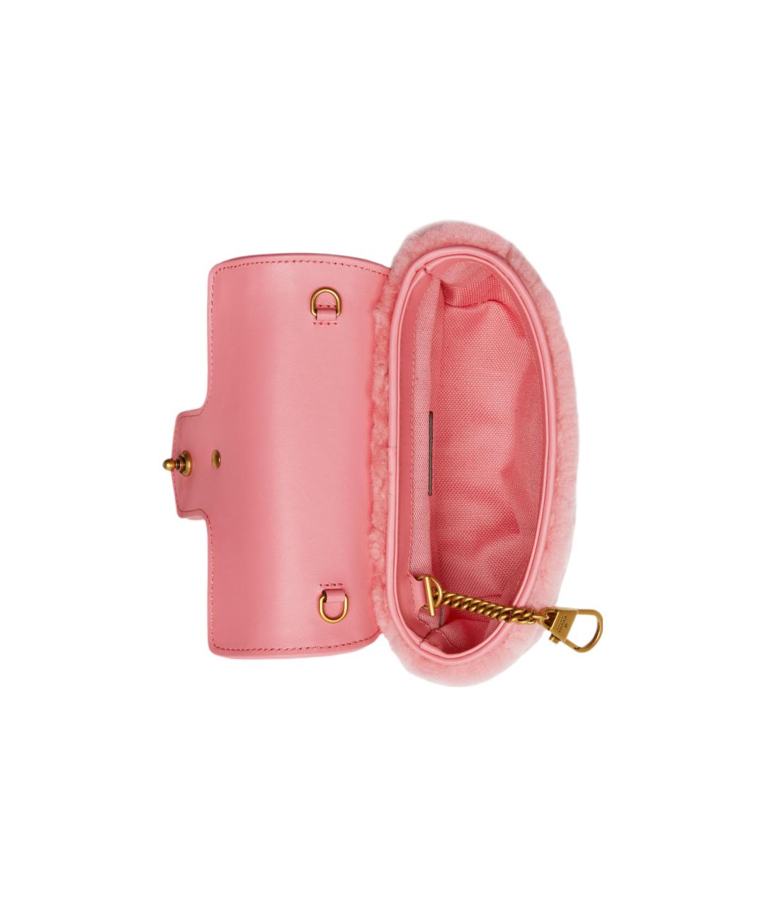 GUCCI Коралловая сумка через плечо, фото 7