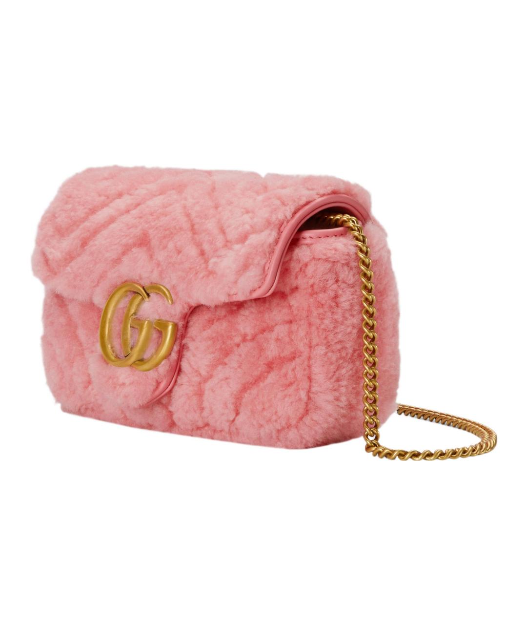 GUCCI Коралловая сумка через плечо, фото 2