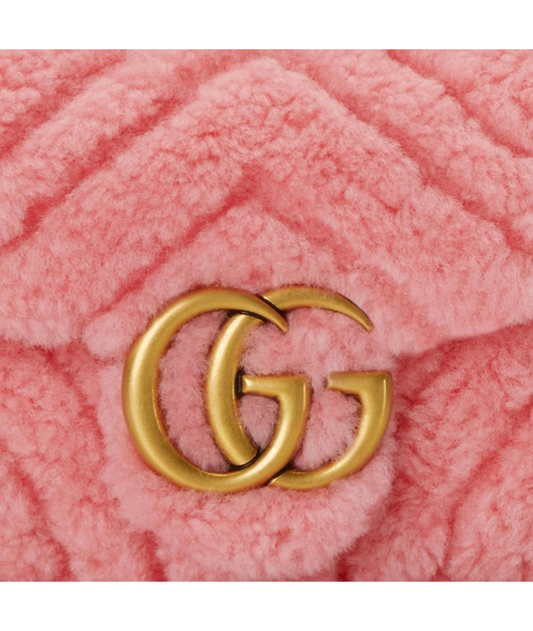 GUCCI Коралловая сумка через плечо, фото 8