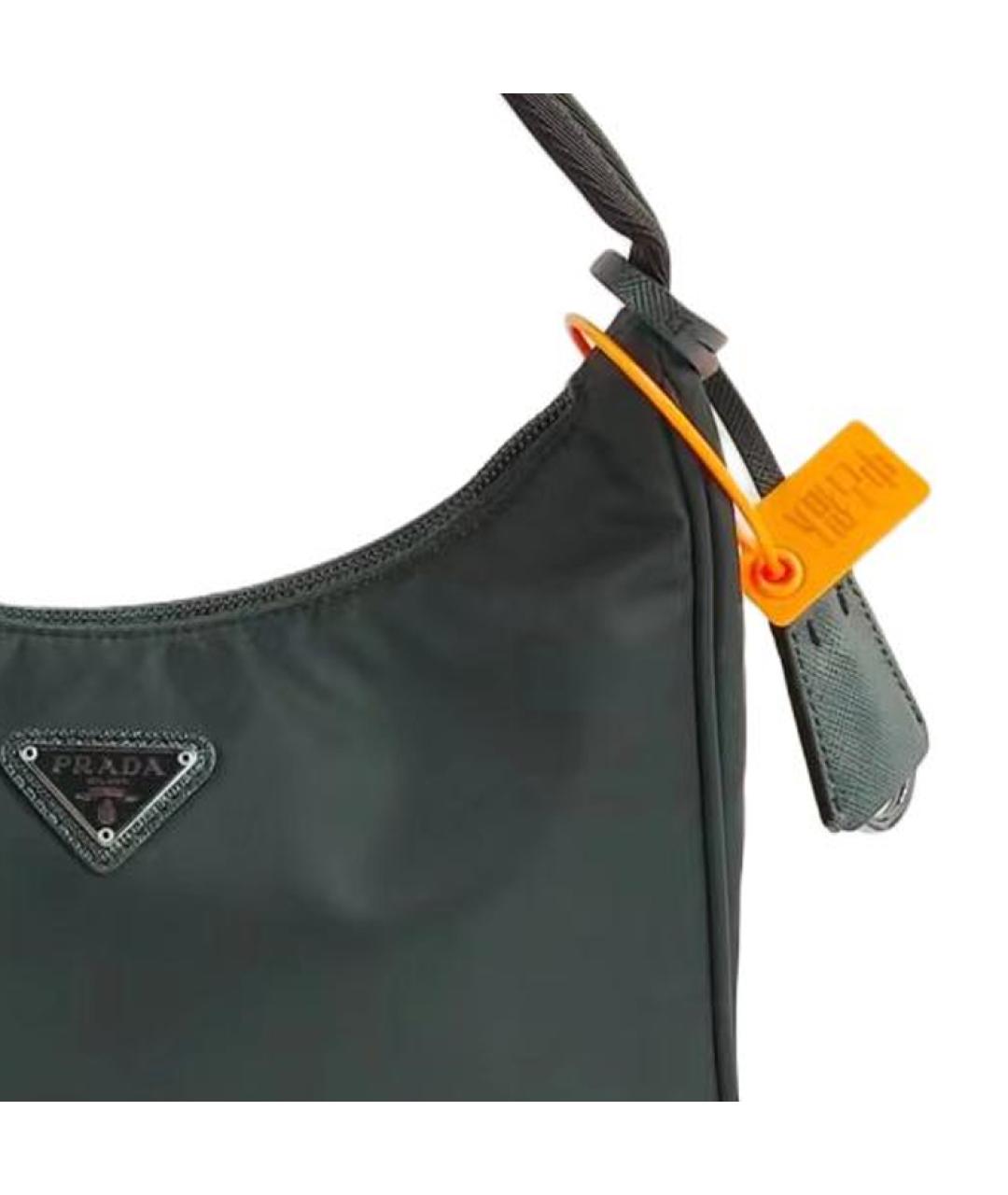 PRADA Зеленая сумка через плечо, фото 2