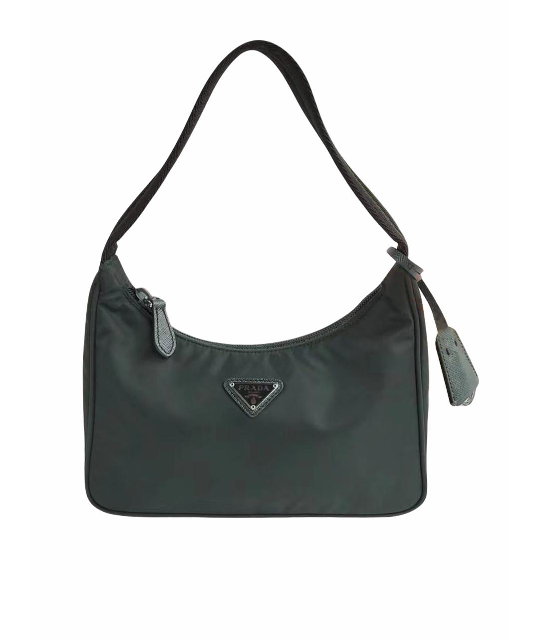 PRADA Зеленая сумка через плечо, фото 1