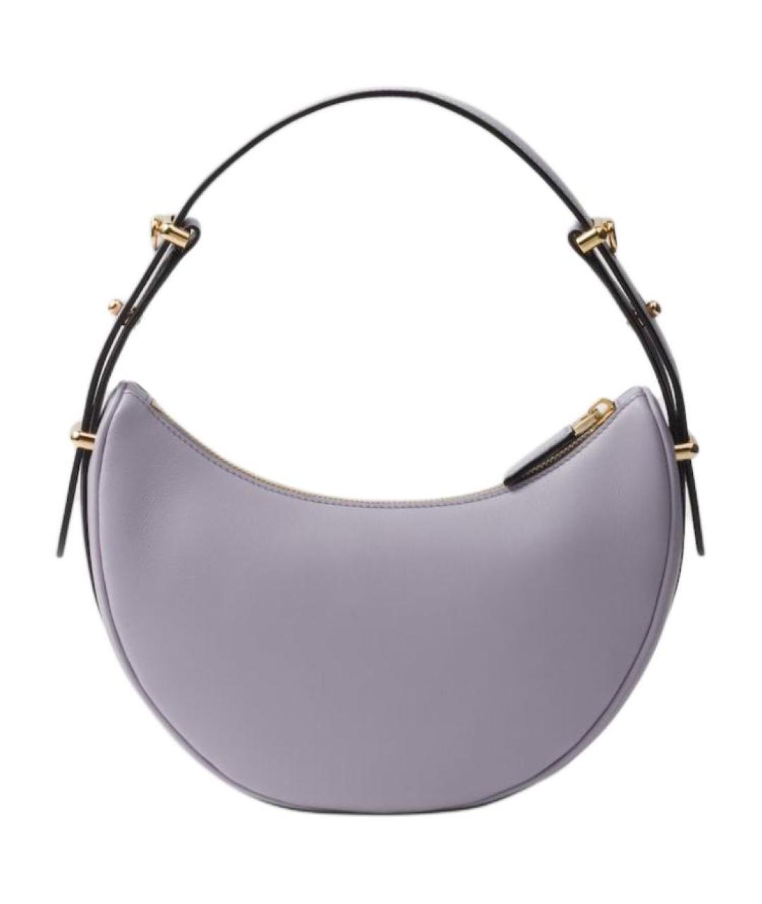 PRADA Фиолетовая кожаная сумка через плечо, фото 2