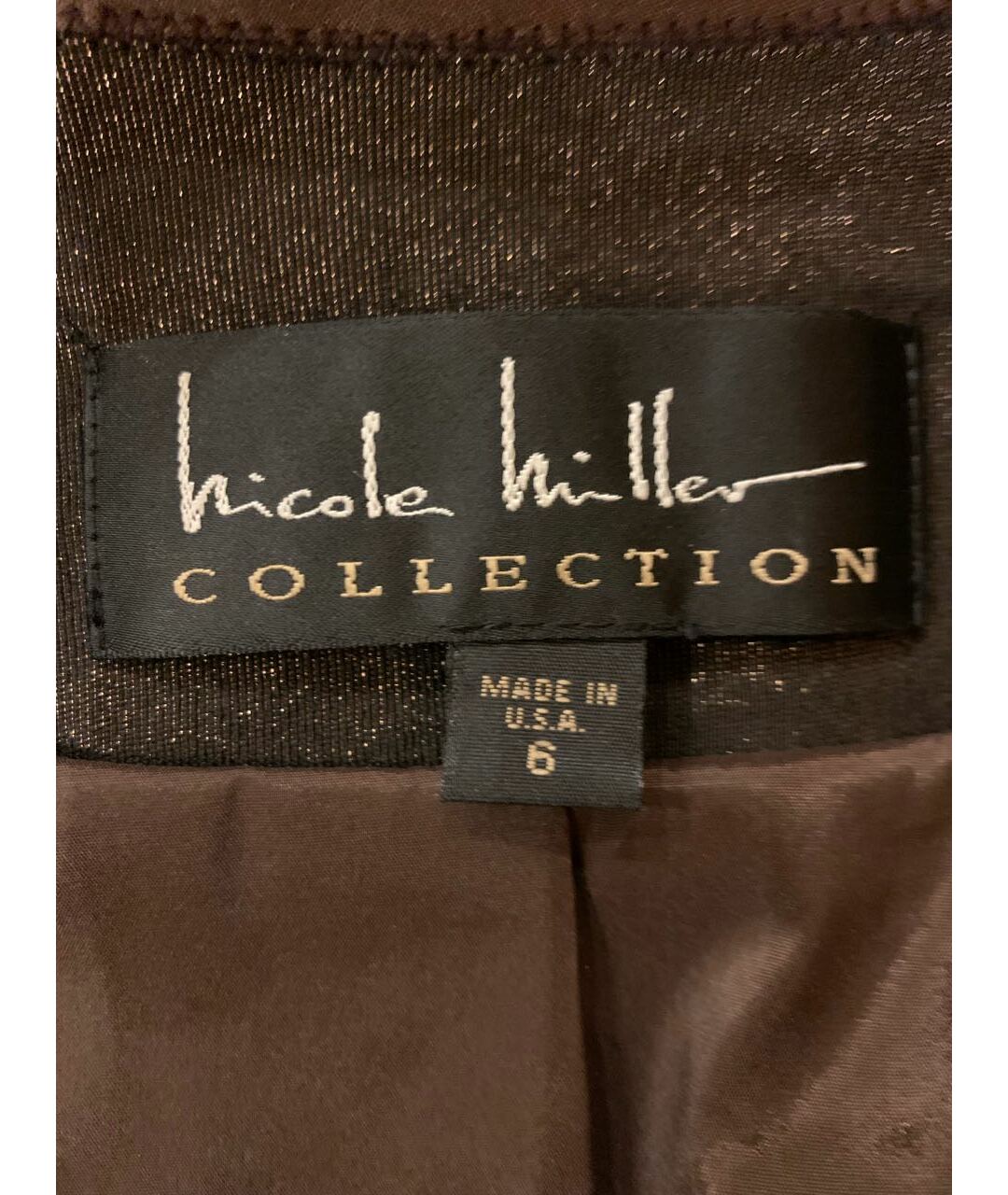 NICOLE MILLER Черный жакет/пиджак, фото 3