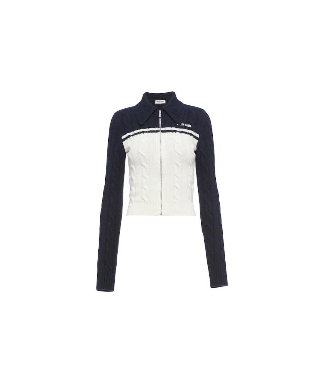 MIU MIU Белый джемпер / свитер, фото 6