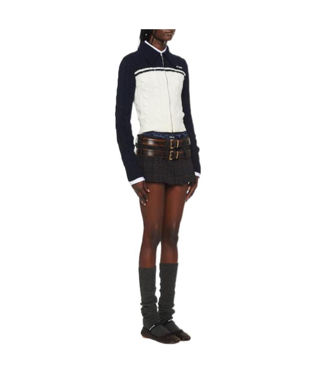 MIU MIU Белый джемпер / свитер, фото 4