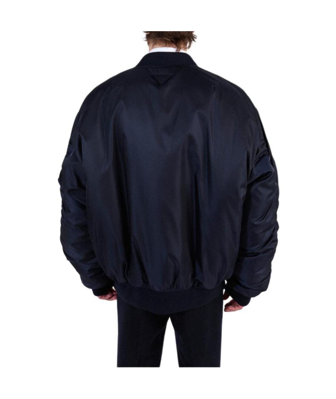 PRADA Темно-синий пуховик, фото 4