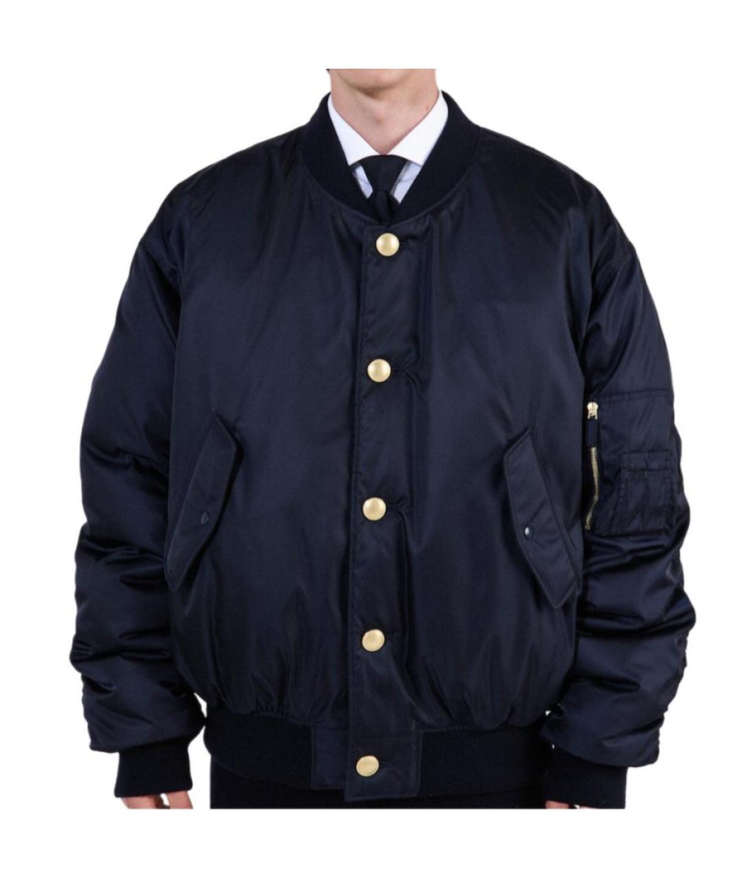 PRADA Темно-синий пуховик, фото 3