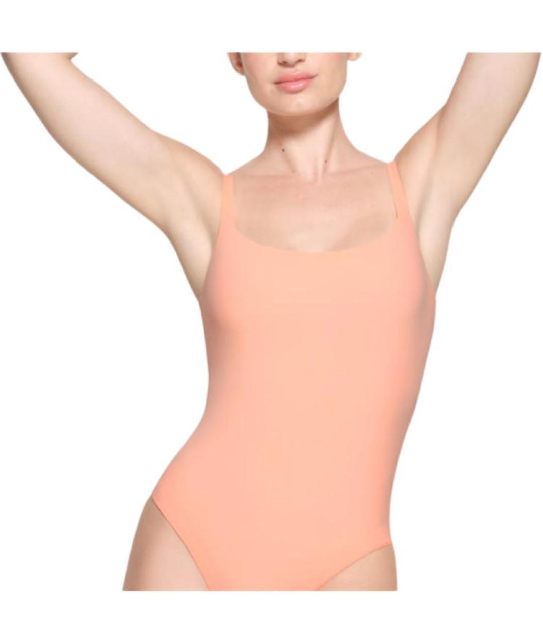 SKIMS Оранжевое боди, фото 2