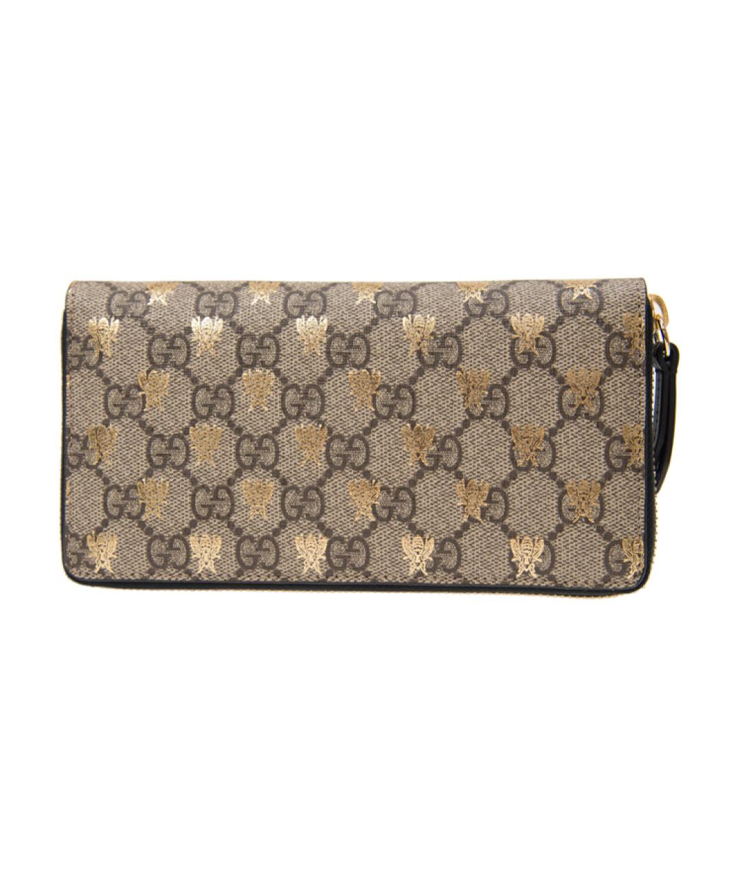 GUCCI Бежевый кошелек, фото 3