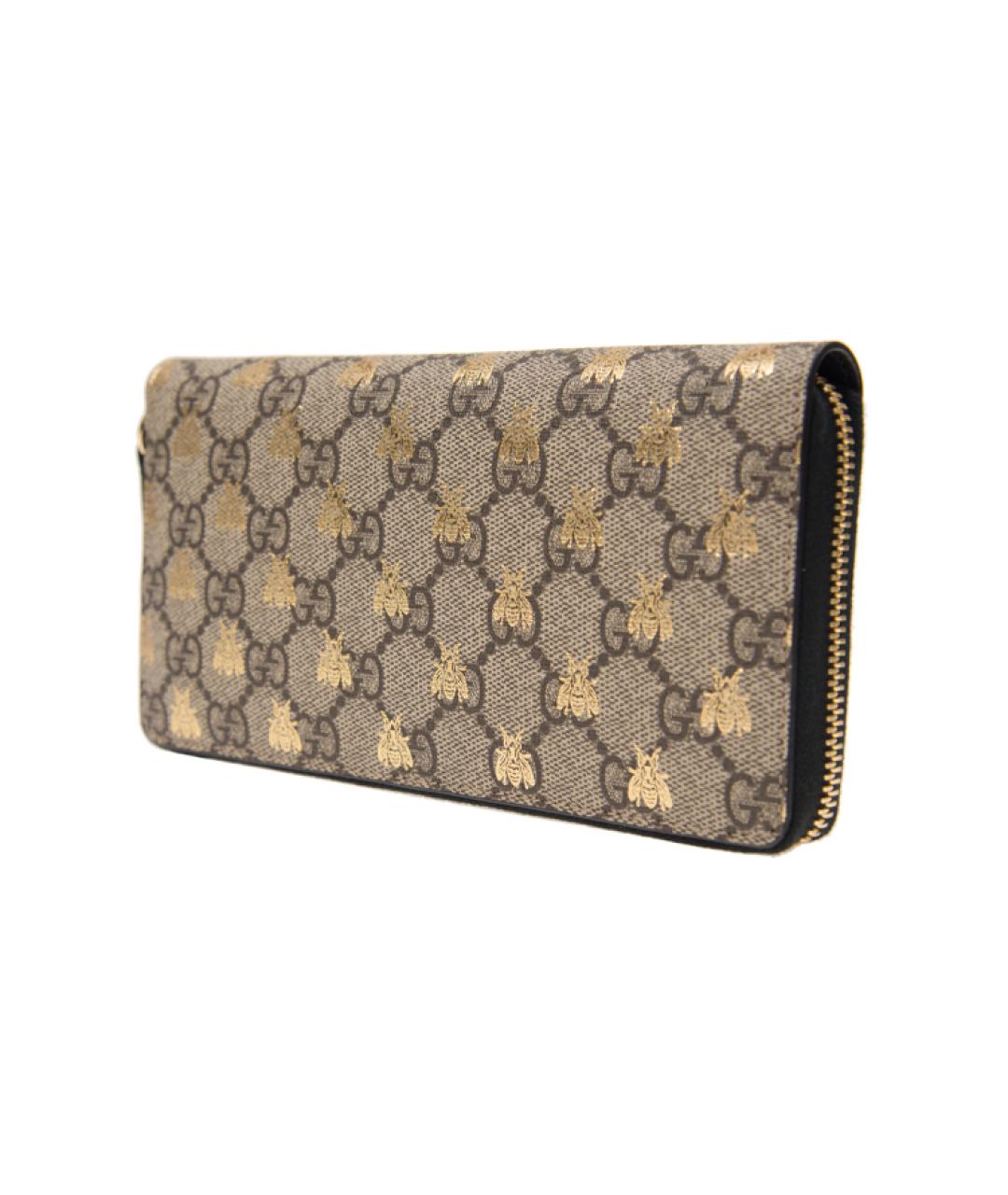 GUCCI Бежевый кошелек, фото 4