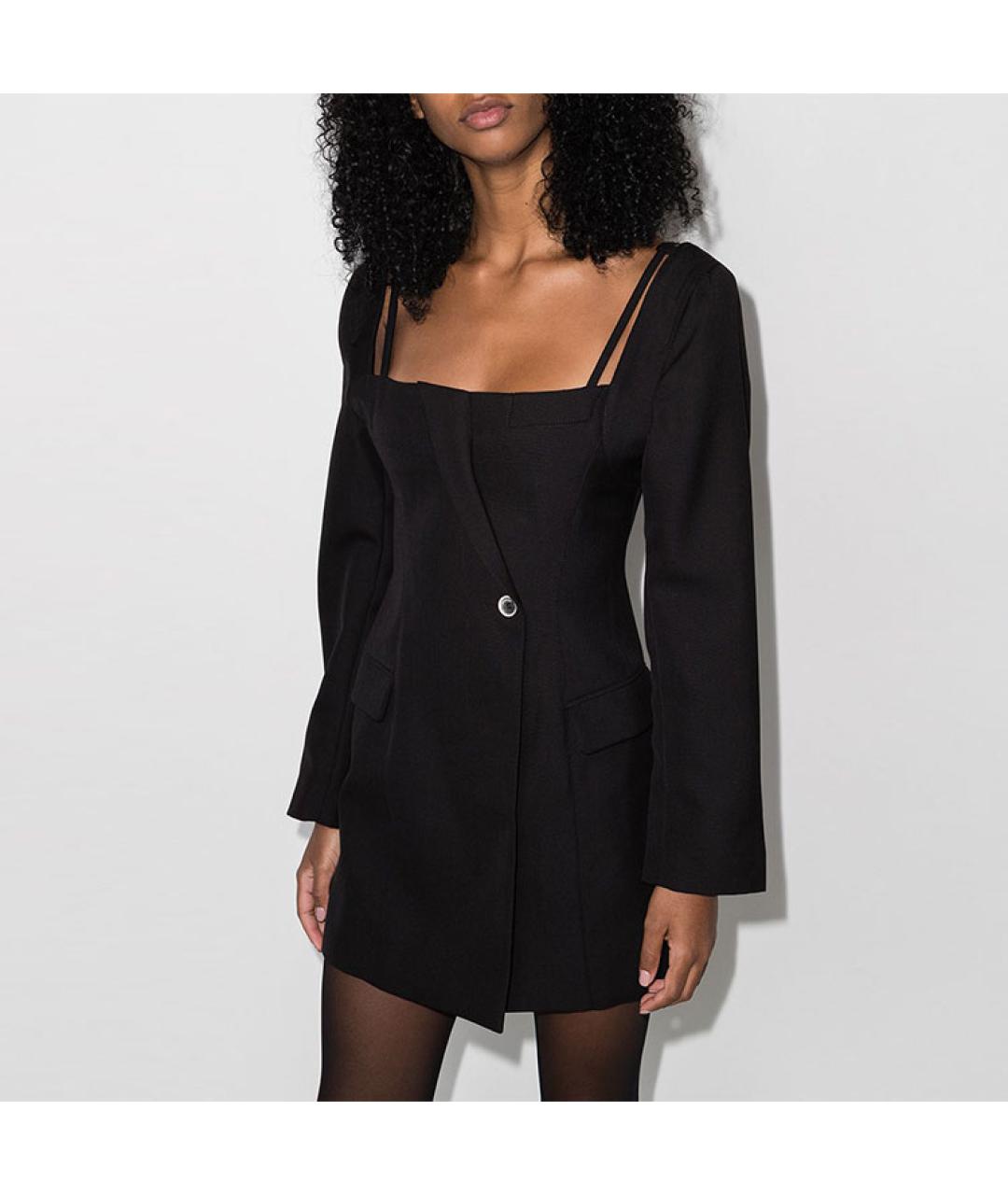 JACQUEMUS Черное вечернее платье, фото 2