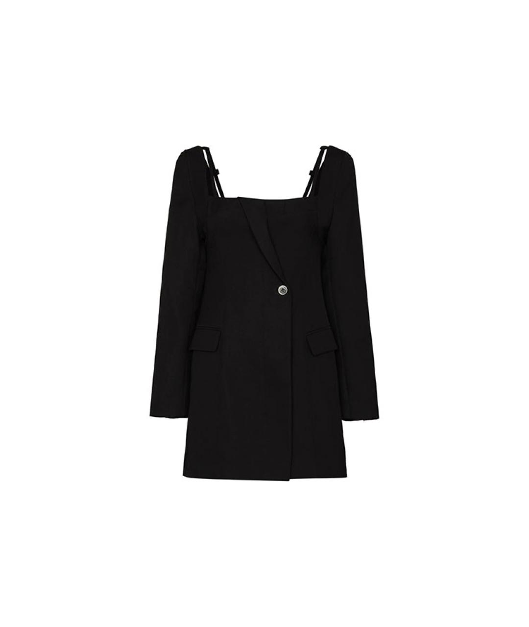 JACQUEMUS Черное вечернее платье, фото 5