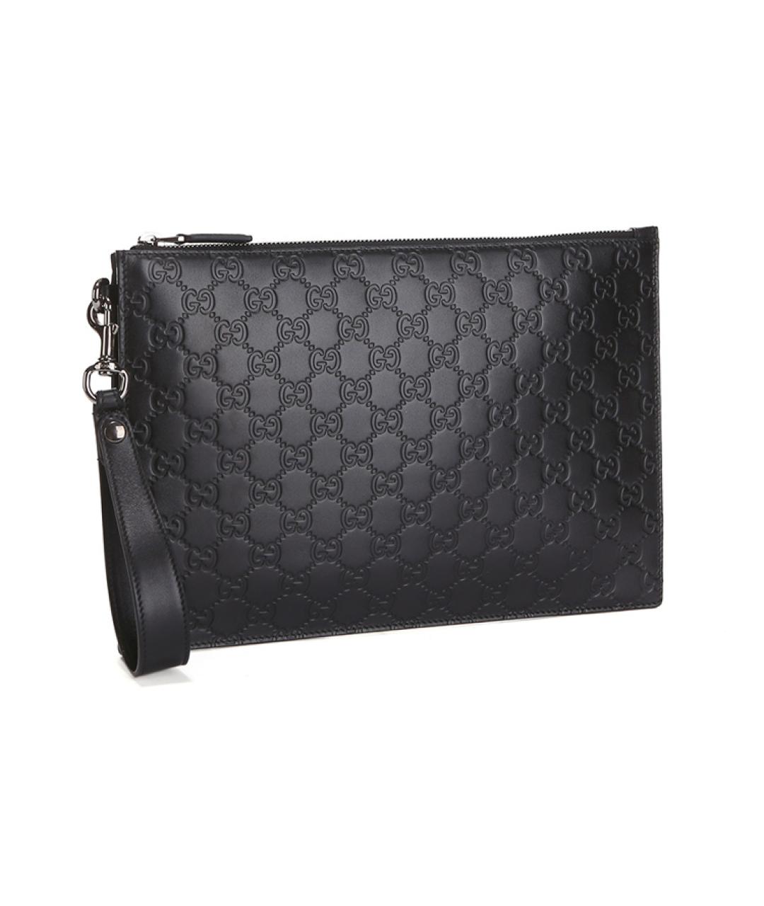 GUCCI Черная кожаная папка для документов, фото 2