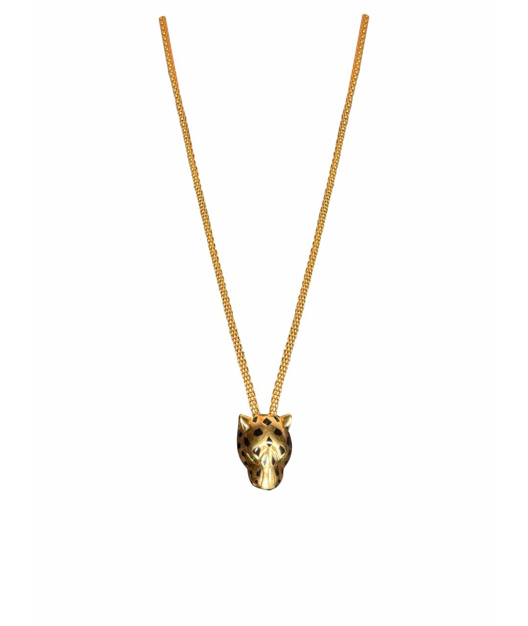 CARTIER Желтое колье из желтого золота, фото 1