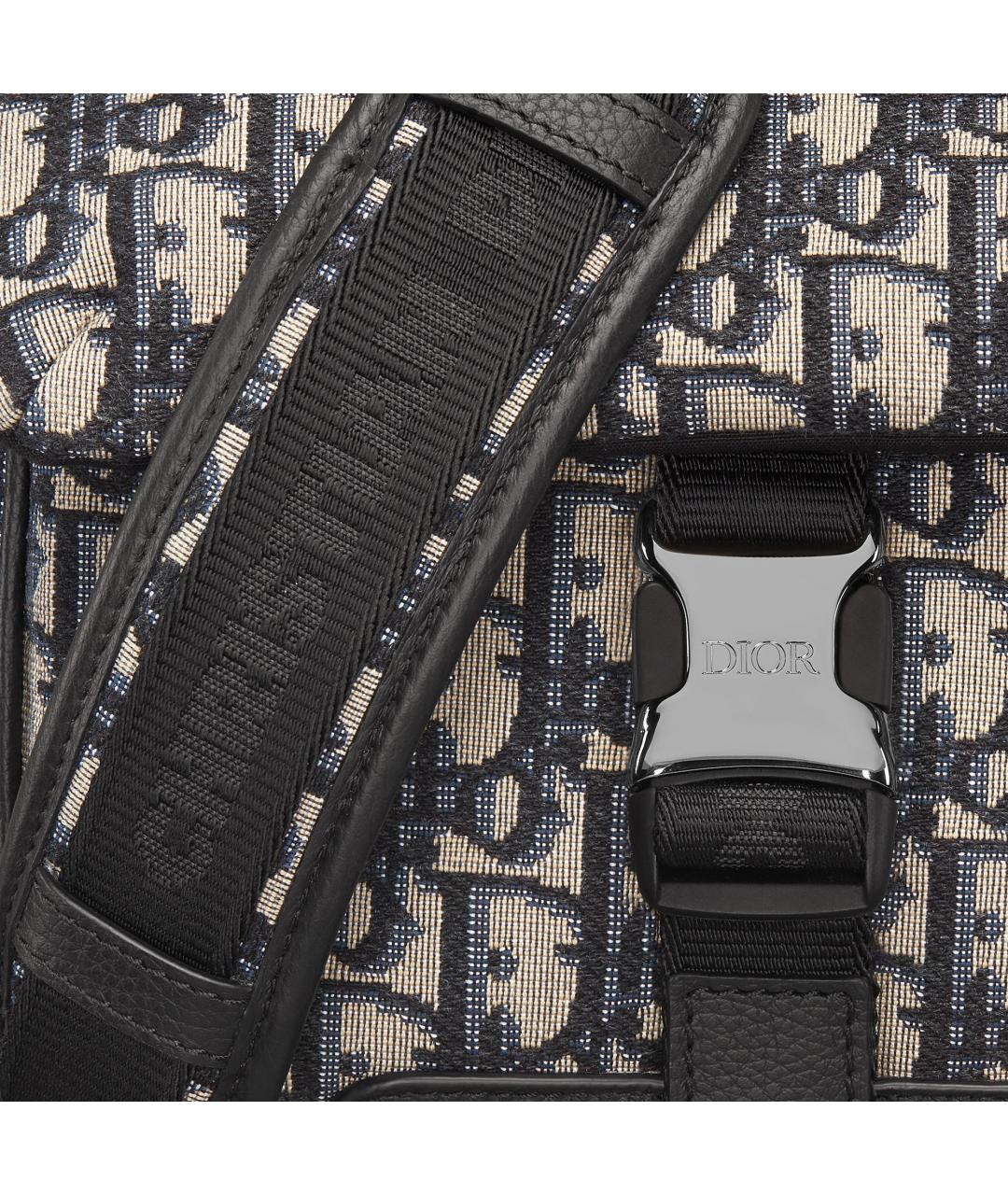 CHRISTIAN DIOR Бежевая тканевая сумка на плечо, фото 6