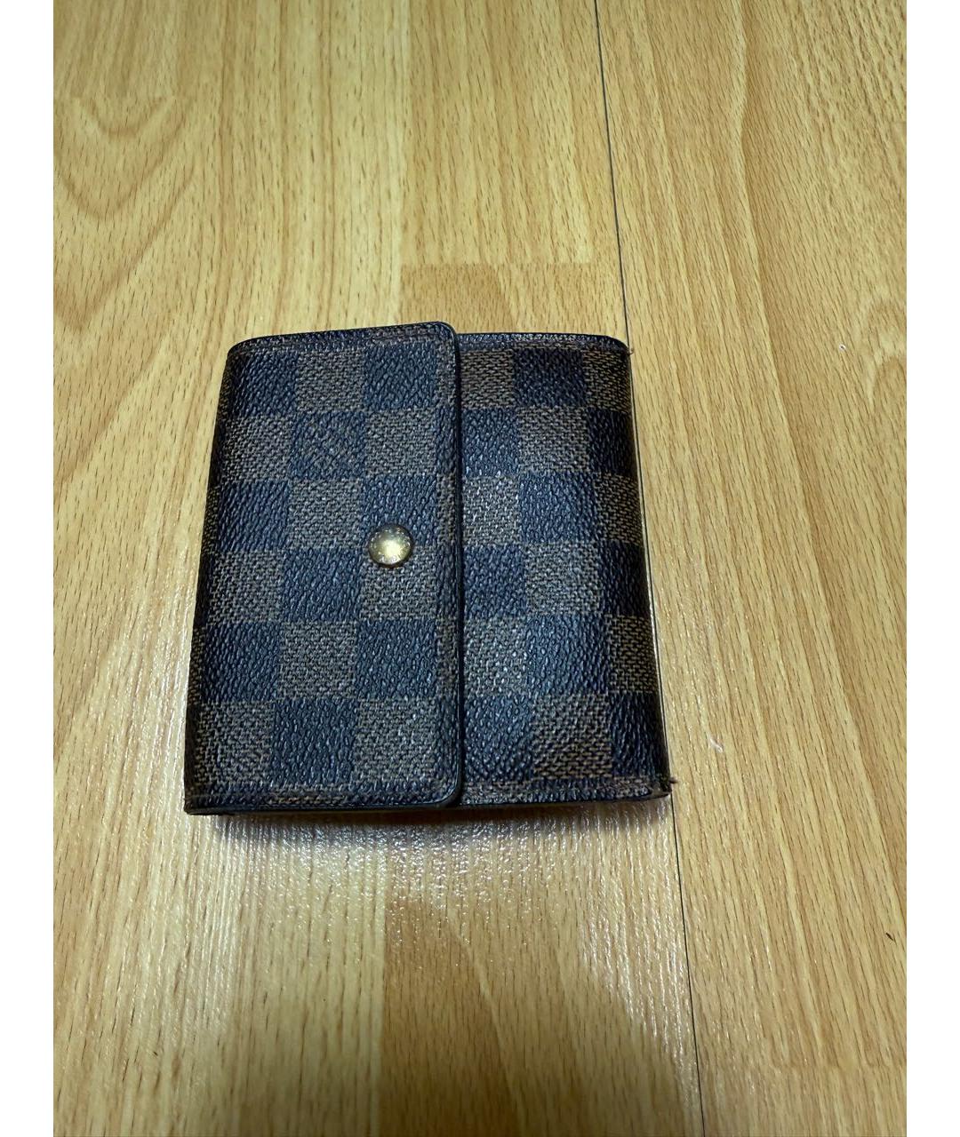 LOUIS VUITTON Коричневый кошелек, фото 7