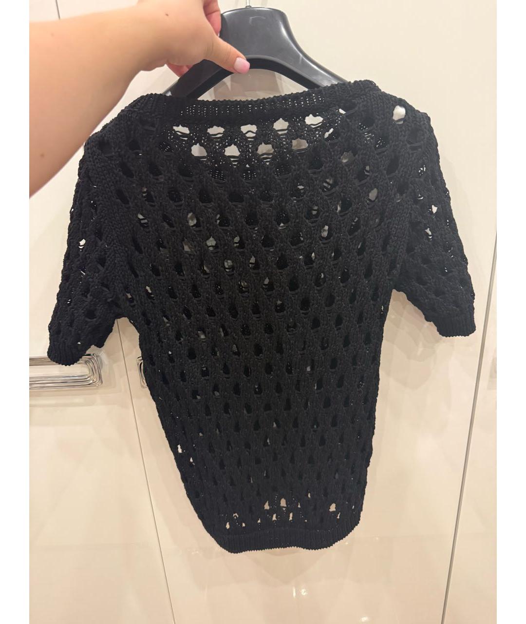 MOSCHINO Черный джемпер / свитер, фото 2