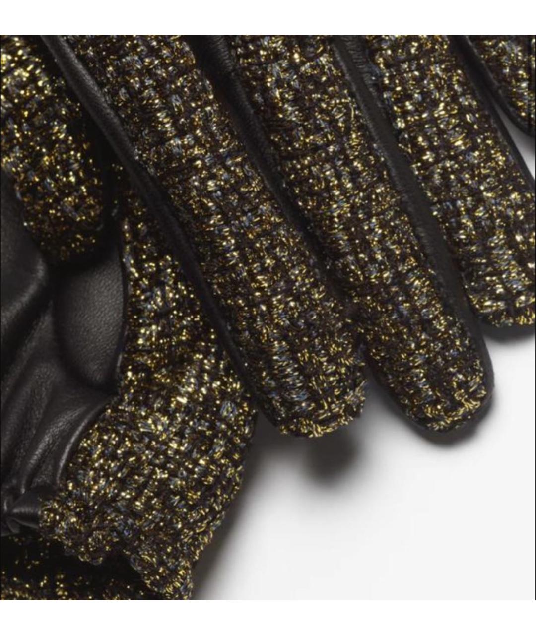 CHANEL Золотые перчатки, фото 2