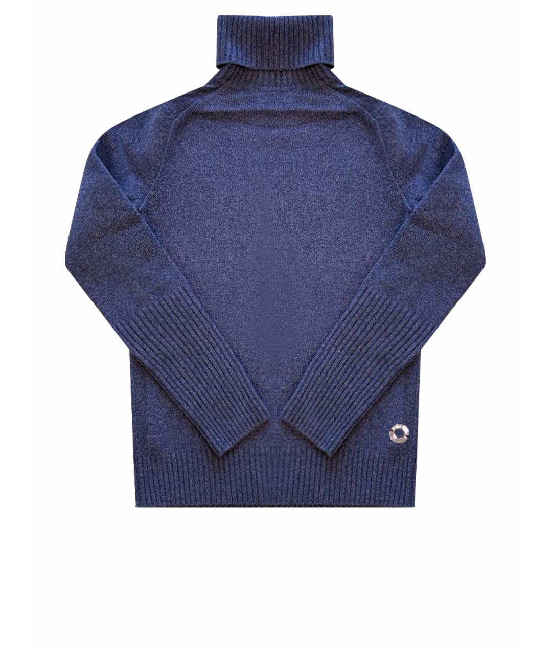 LORO PIANA Фиолетовый кашемировый джемпер / свитер, фото 1