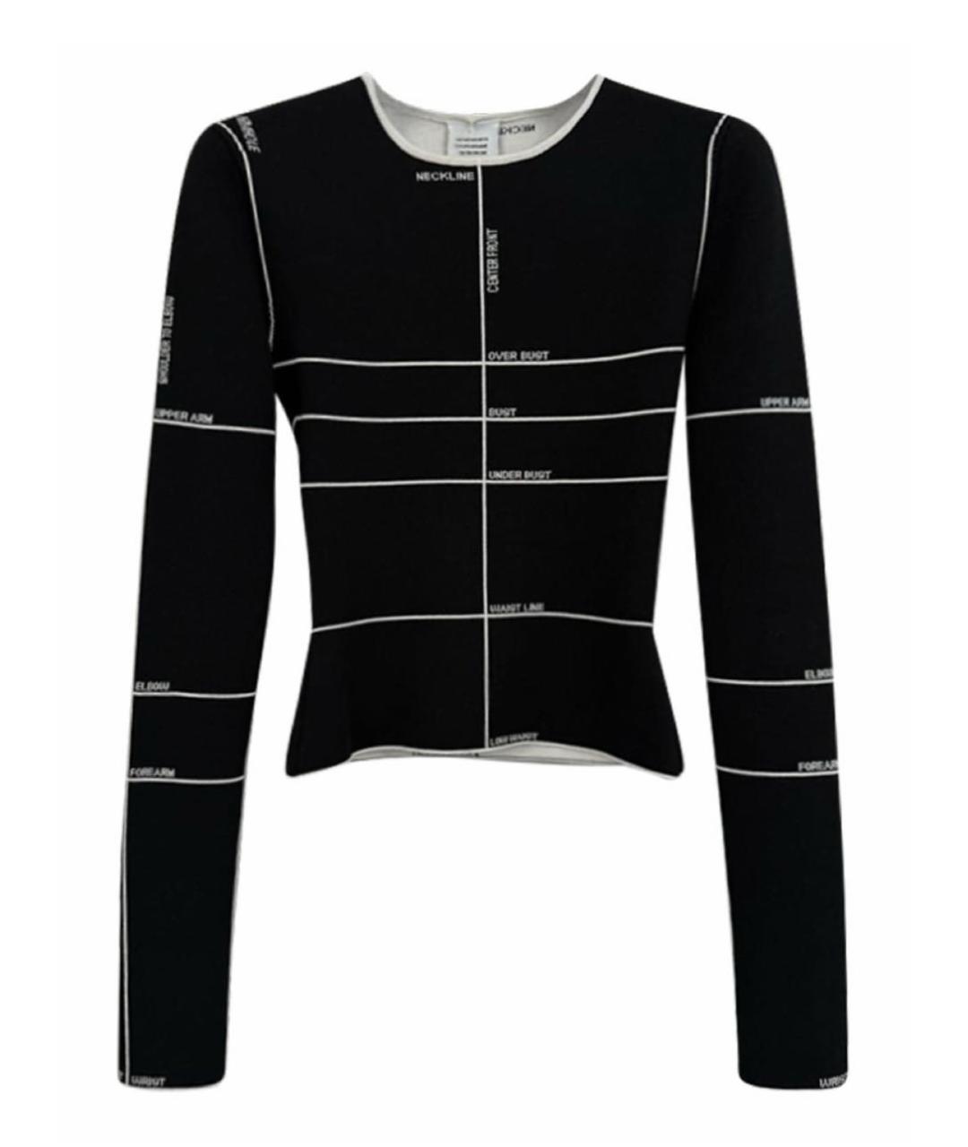 VETEMENTS Черный вискозный костюм с юбками, фото 8
