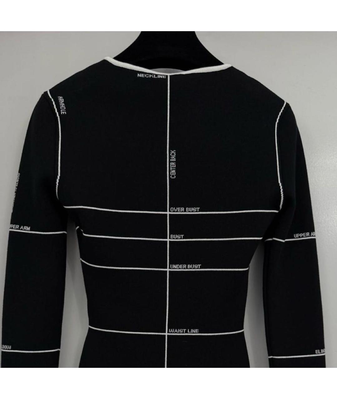 VETEMENTS Черный вискозный костюм с юбками, фото 5