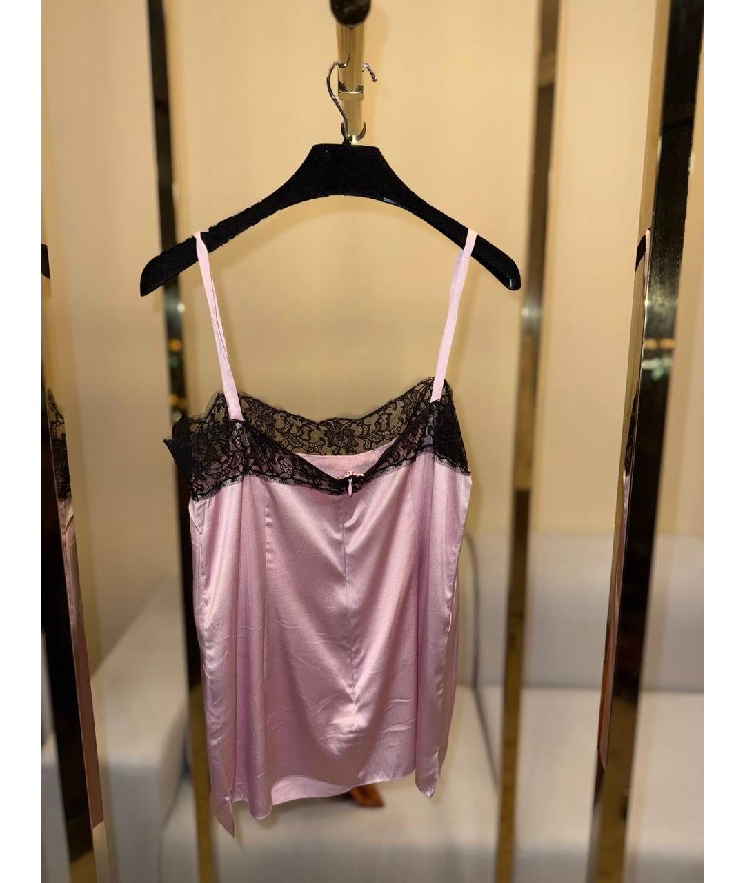 DOLCE&GABBANA Шелковая майка, фото 3