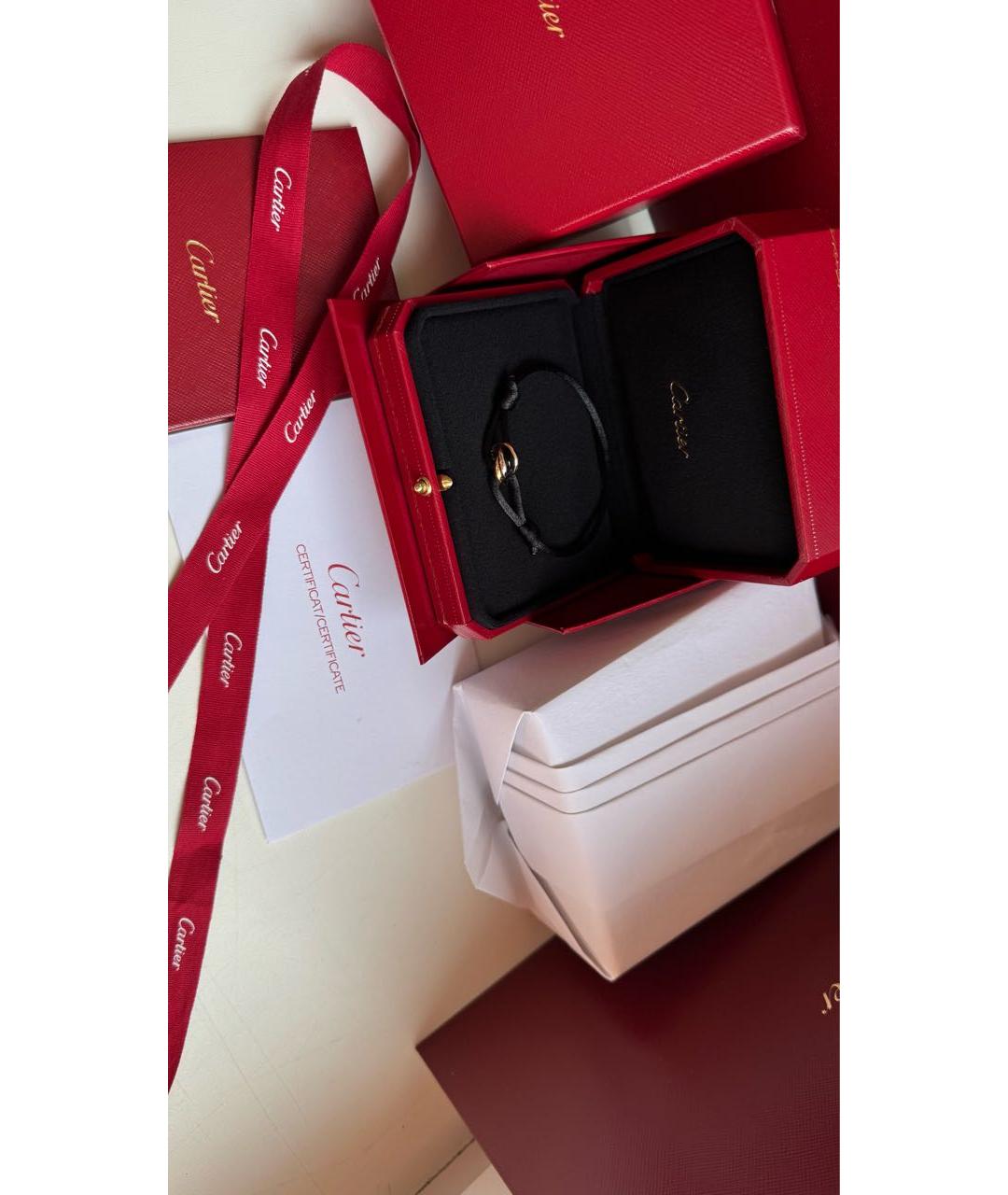 CARTIER Черный браслет из белого золота, фото 4