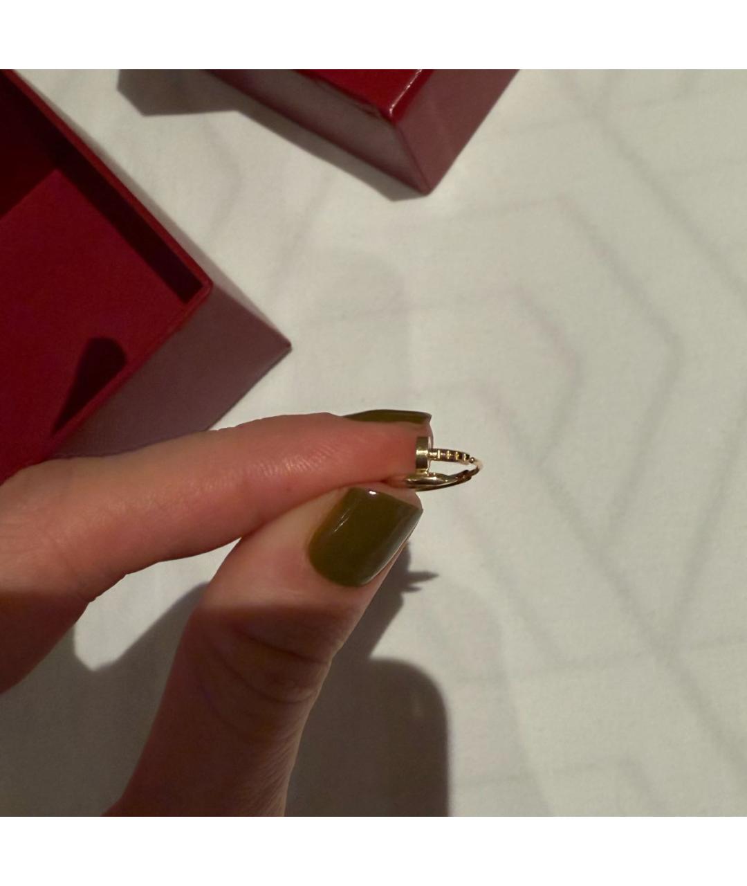 CARTIER Желтые серьги из желтого золота, фото 4