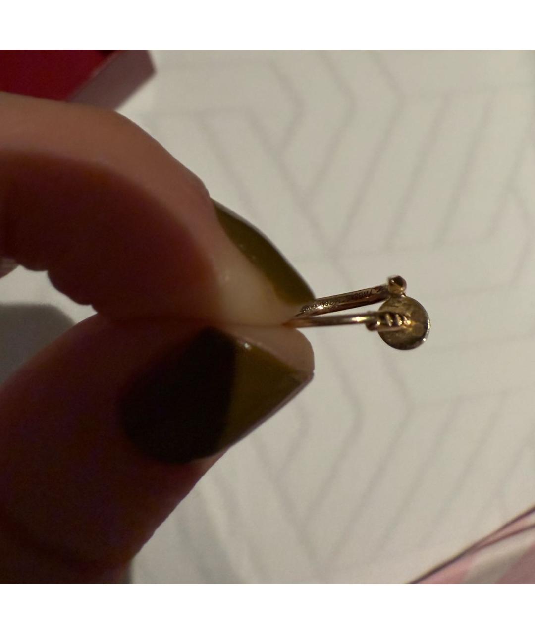 CARTIER Желтые серьги из желтого золота, фото 3