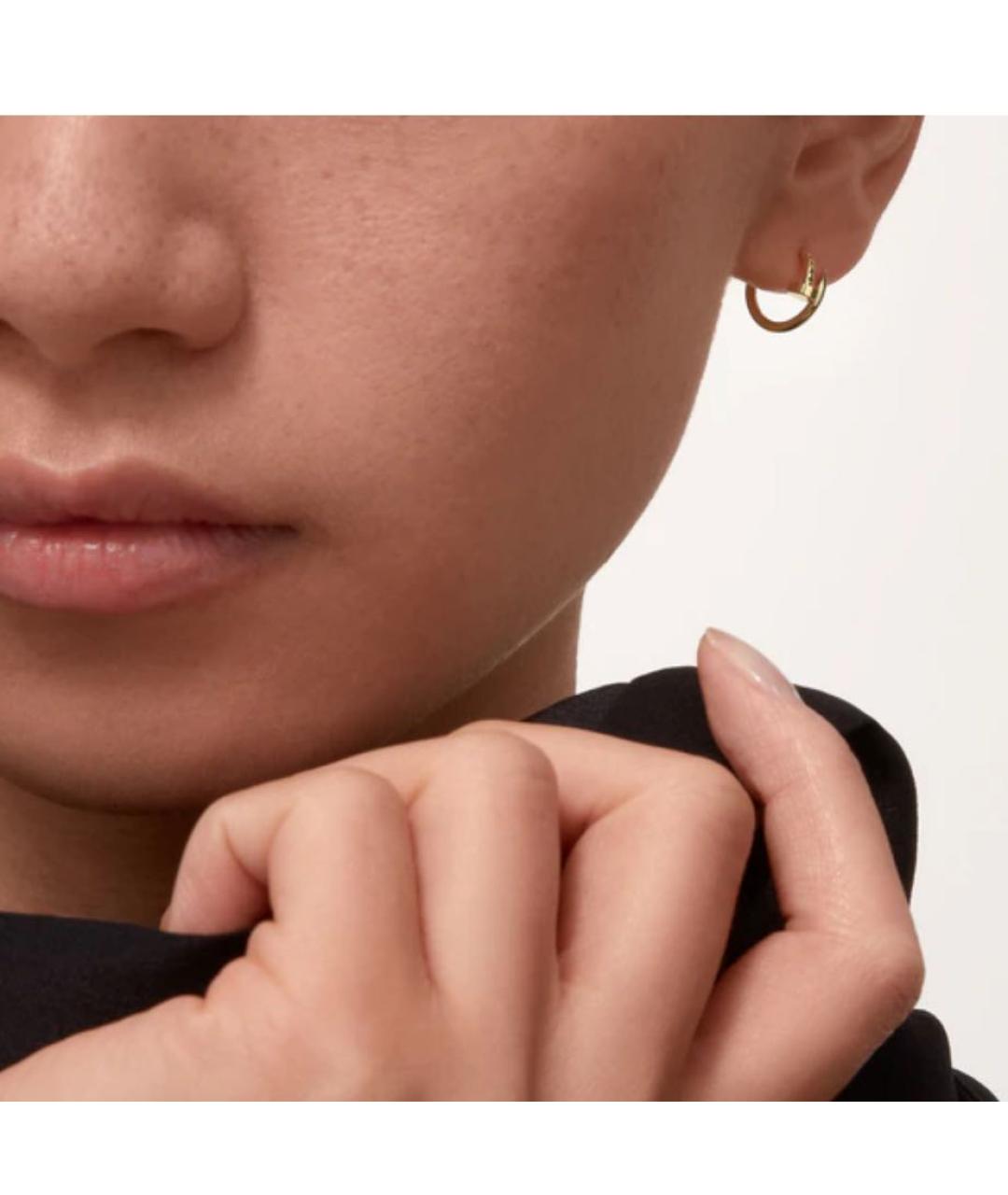 CARTIER Желтые серьги из желтого золота, фото 5