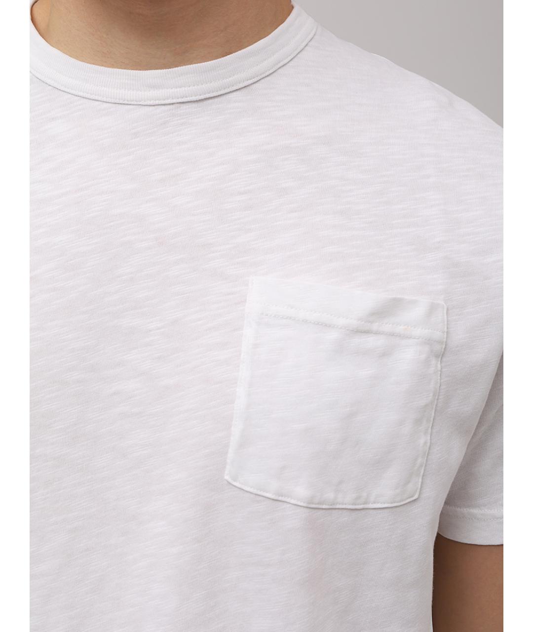 MC2 SAINT BARTH Белая хлопковая футболка, фото 5