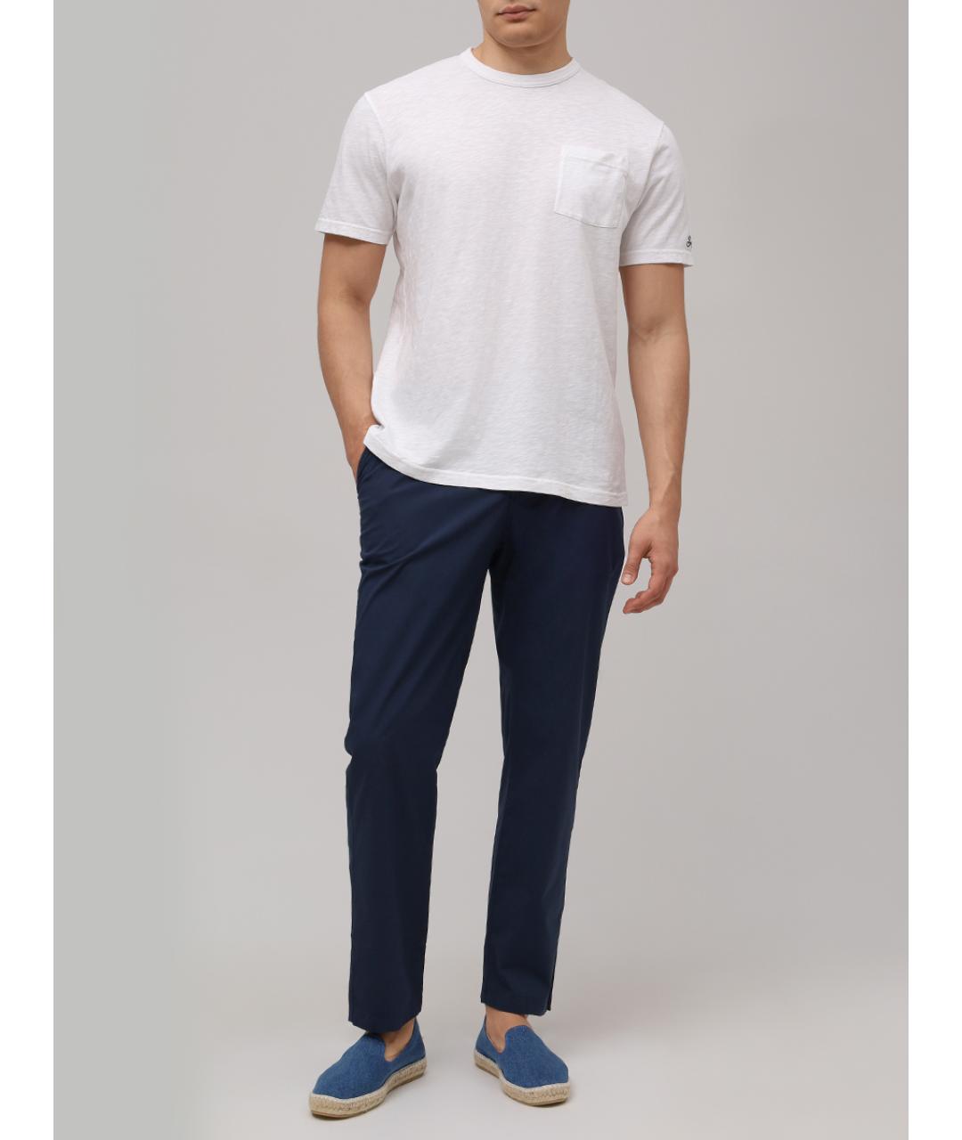 MC2 SAINT BARTH Белая хлопковая футболка, фото 2