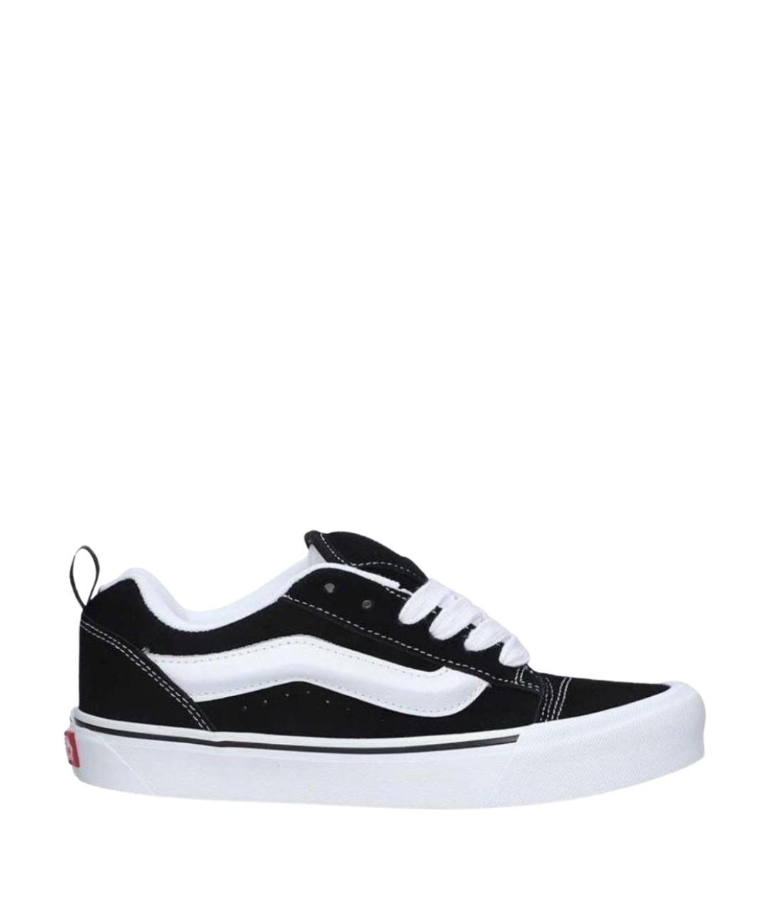 VANS Черные текстильные низкие кроссовки / кеды, фото 1