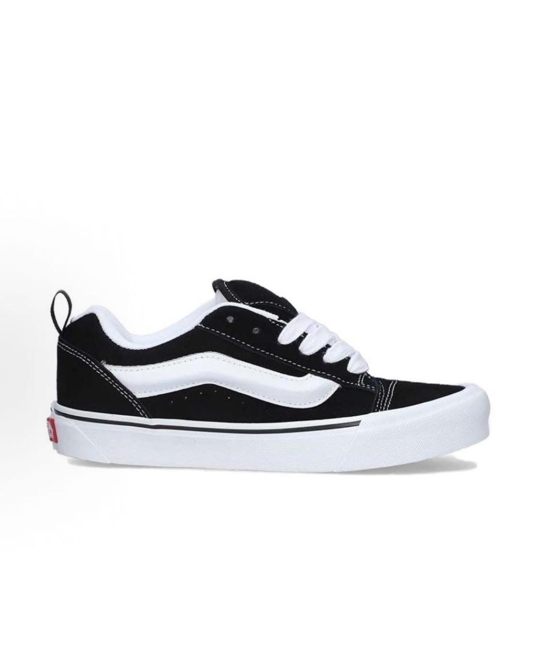 VANS Черные текстильные низкие кроссовки / кеды, фото 5