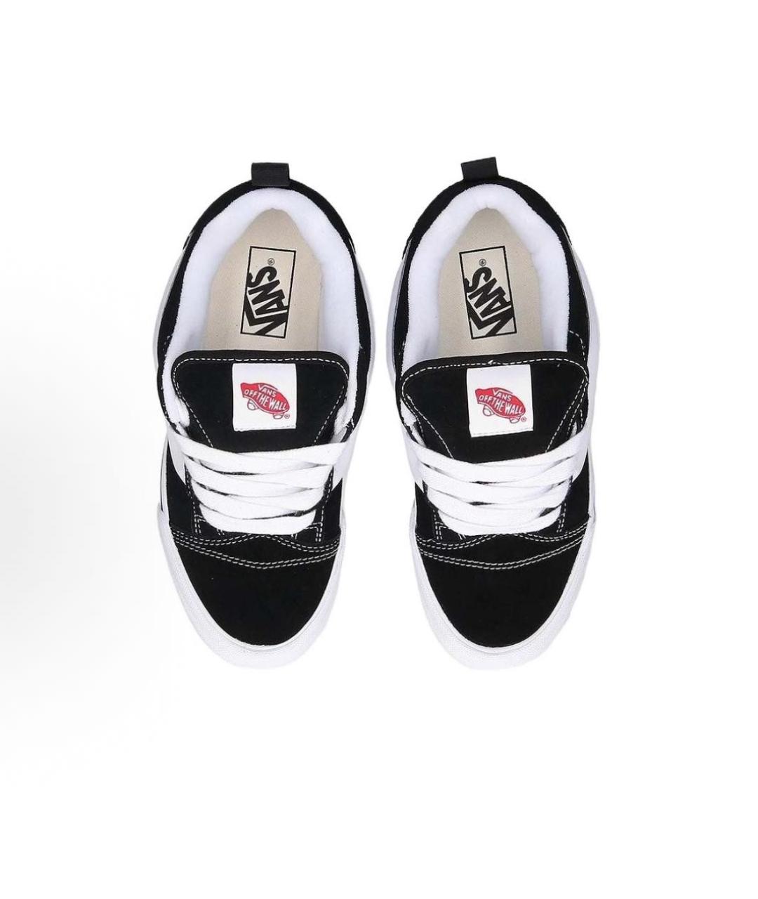 VANS Черные текстильные низкие кроссовки / кеды, фото 3
